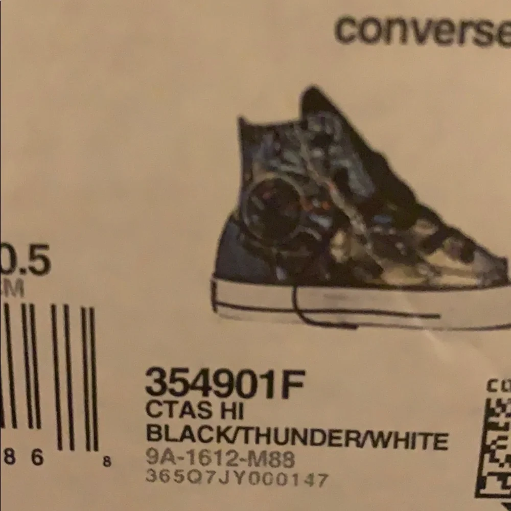 CONVERSE YOUTH BATMAN‎ SHOES
